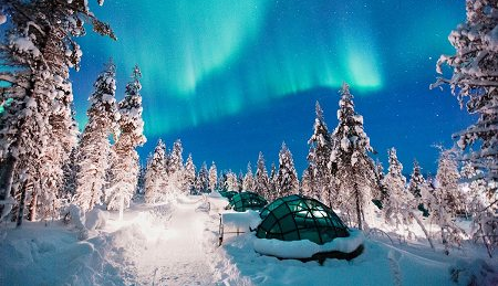芬蘭、挪威－破冰船、極光屋、馴鹿雪橇