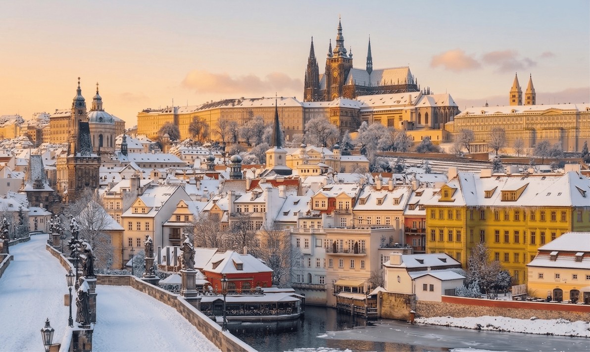 晴元行旅 奧捷篇: 波希米亞狂想曲十三章｜穿越中古世紀的經典邂逅~冬之樂章(BR)